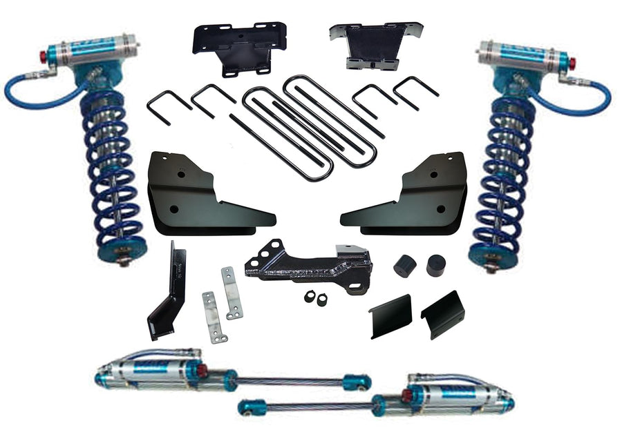 4" Lift Kit SUPERLIFT SUSPENSION for Ford F-250/F-350 | Complete Lift Kit with King 2.0 Coilovers | K1028KG | Fits 2023-2024 Ford F-250/F-350 Super Duty 4WD Doesn't Fit Gas Engines