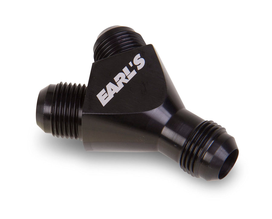 AT100169ERL Earl's -10 Male to -8 Male Forged Y-Block
