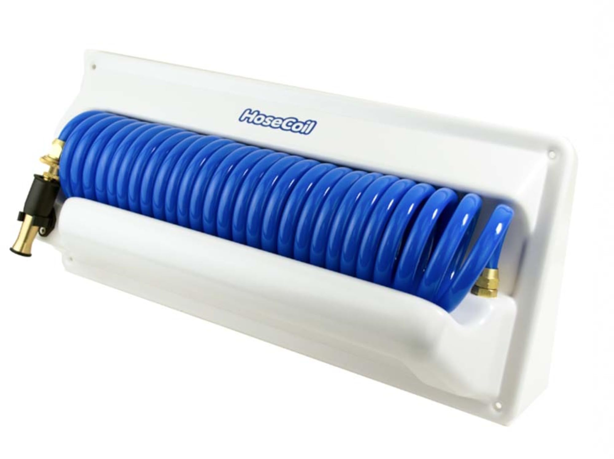 HoseCoil Enclosure Horizontal Mount w/Additional 5' Feeder Hose