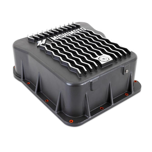 Mishimoto Transmission Pan Aluminum, Compatible with Chevy/GMC 6.6L Duramax 2001-2019