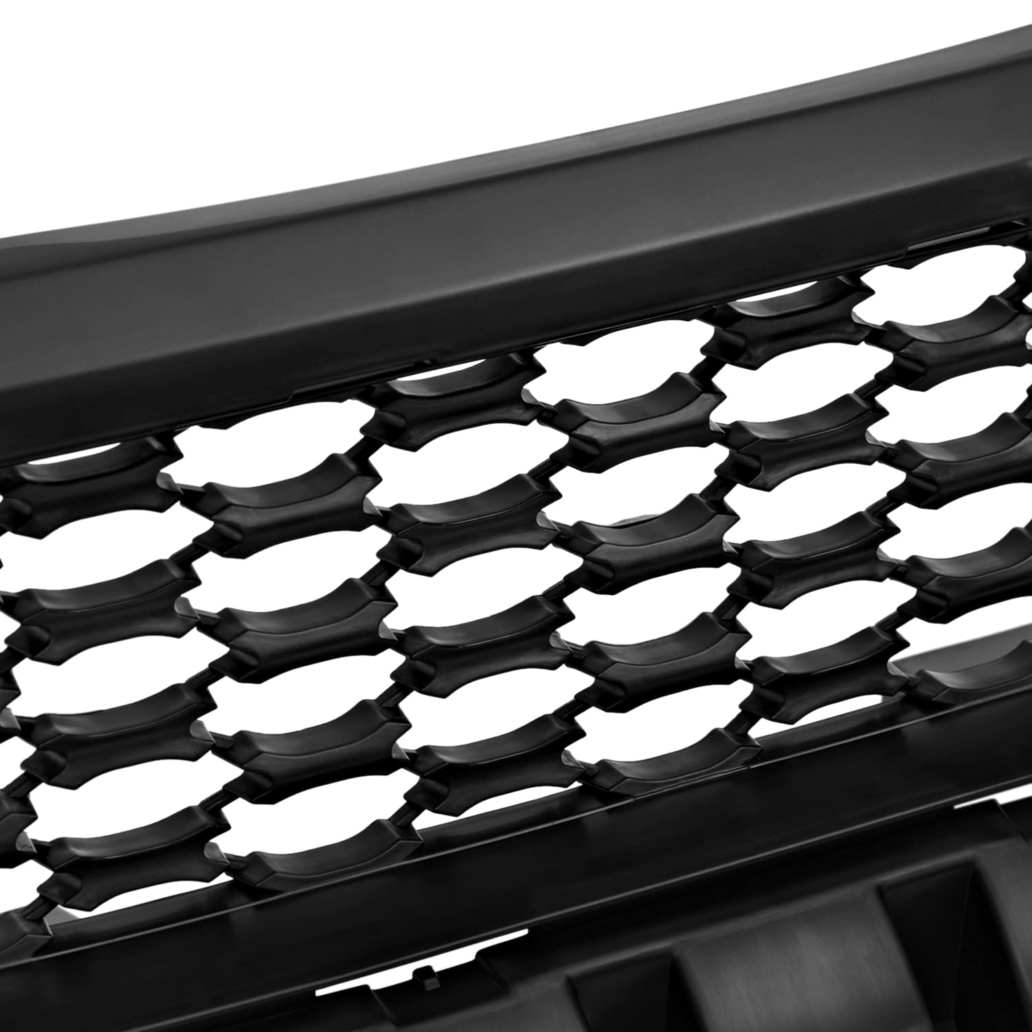Front Upper Grille Spec-D Tuning w/Air Duct Compatible with 2015-2023 Dodge Charger SRT GT R/T Scat Pack Daytona