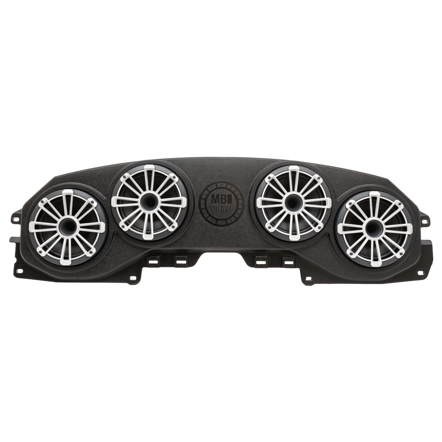 MB Quart Rear Overhead Soundbar MBQJ-48H with 8" Compression Horn Speakers, Plug & Play for Jeep Wrangler JL/Gladiator JT, Customizable Grilles - Premium Audio Upgrade