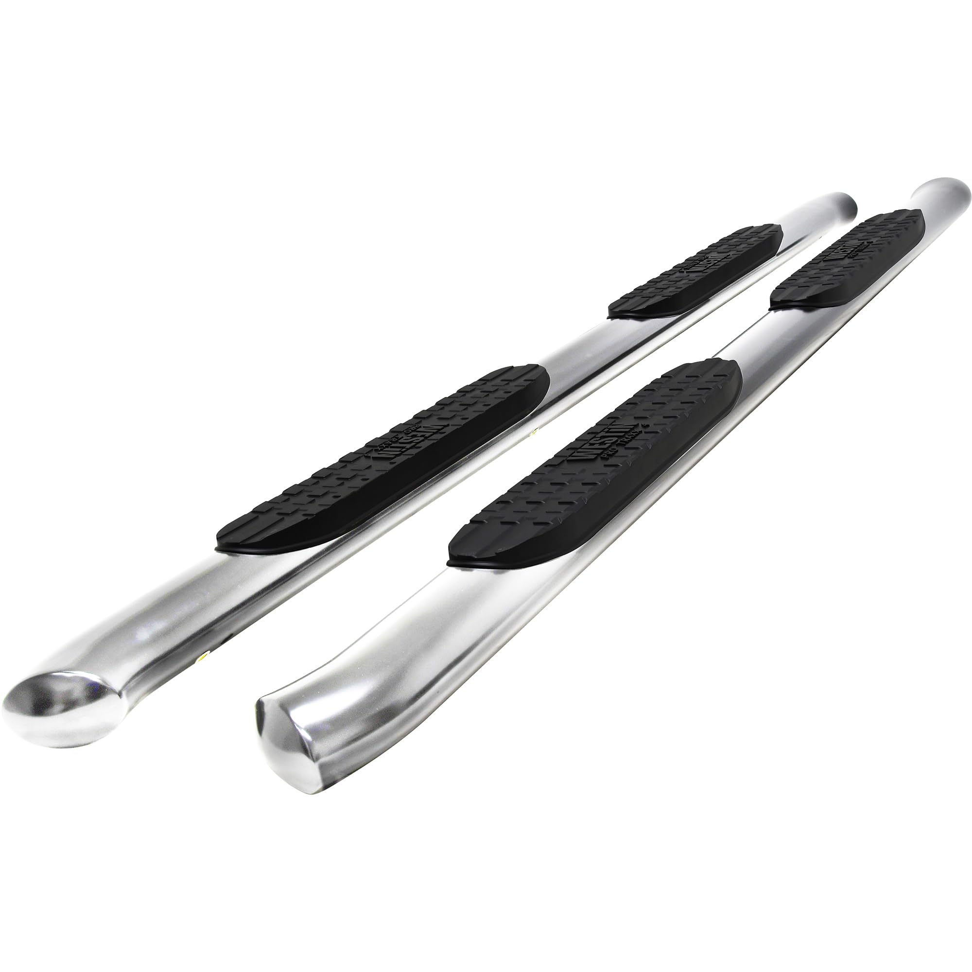 PRO TRAXX 4 Westin Oval Nerf Bars fits 2020-2025 Gladiator Stainless Steel Pair