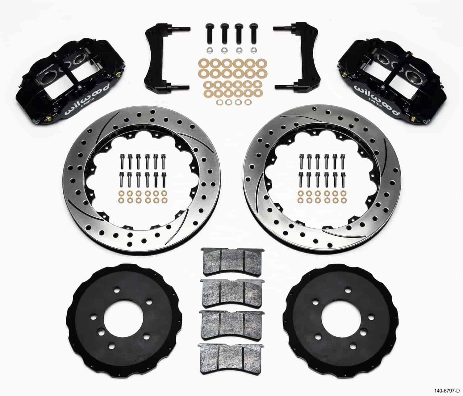 Front Hat Kit FNSL6R, 13.06" Drilled