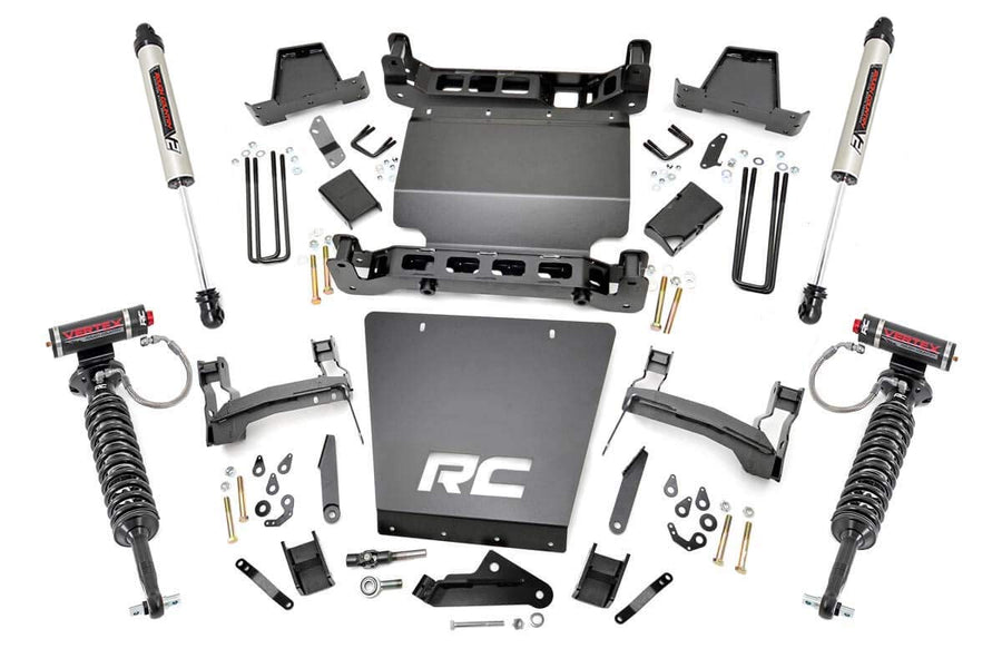 7" Lift Kit with Vertex Coilovers/V2 Rear Shocks for Chevy Silverado & GMC Sierra 1500 Rough Country (2014-2016)