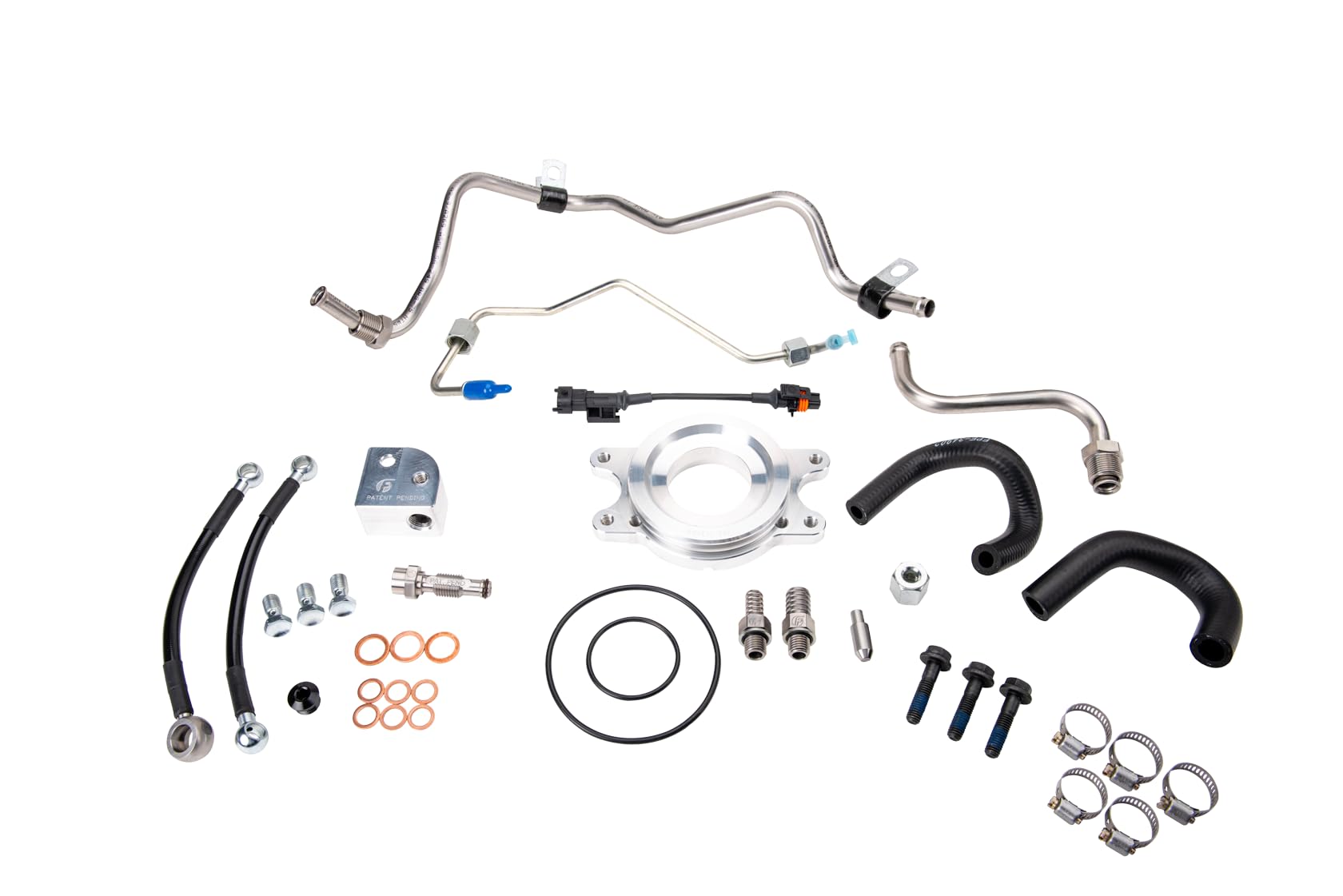 11-16 GM 2500/3500 Duramax LML CP3 Conversion Hardware Kit Fleece Performance w/o Pump (FPE-LML-CP3-NP)