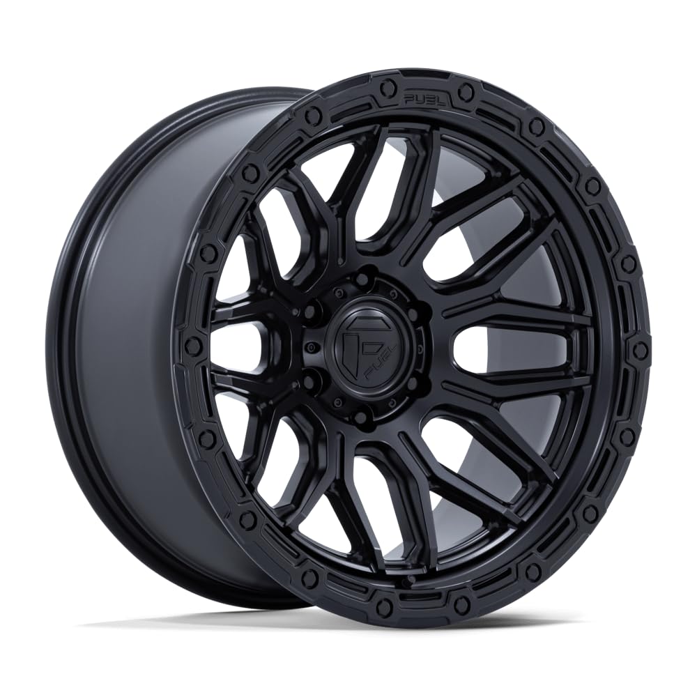 FC881 SURGE FUEL OFF-ROAD 20X9, 6X5.5, 5.79, 20mm MATTE BLACK W/GLOSS BLACK LIP - FC881MB20906820