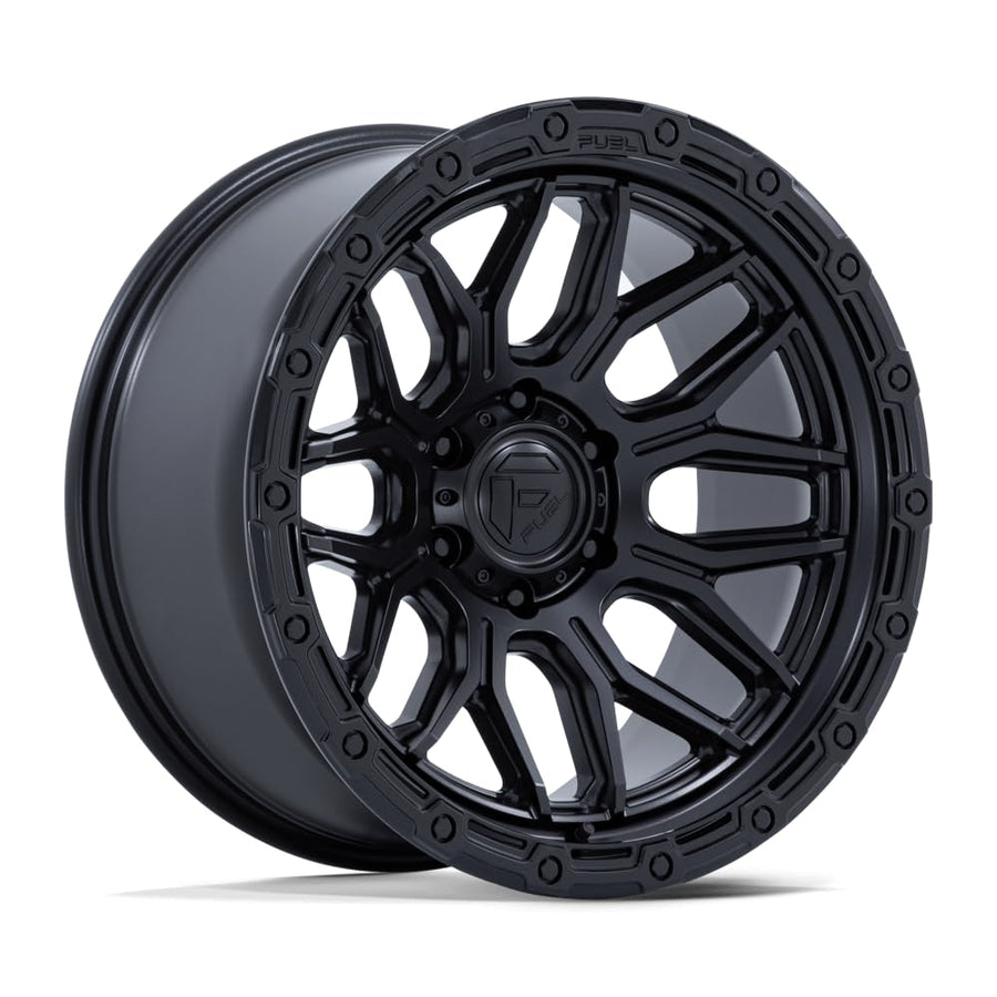 FC881 SURGE FUEL OFF-ROAD 20X9, 6X5.5, 5.79, 20mm MATTE BLACK W/GLOSS BLACK LIP - FC881MB20906820