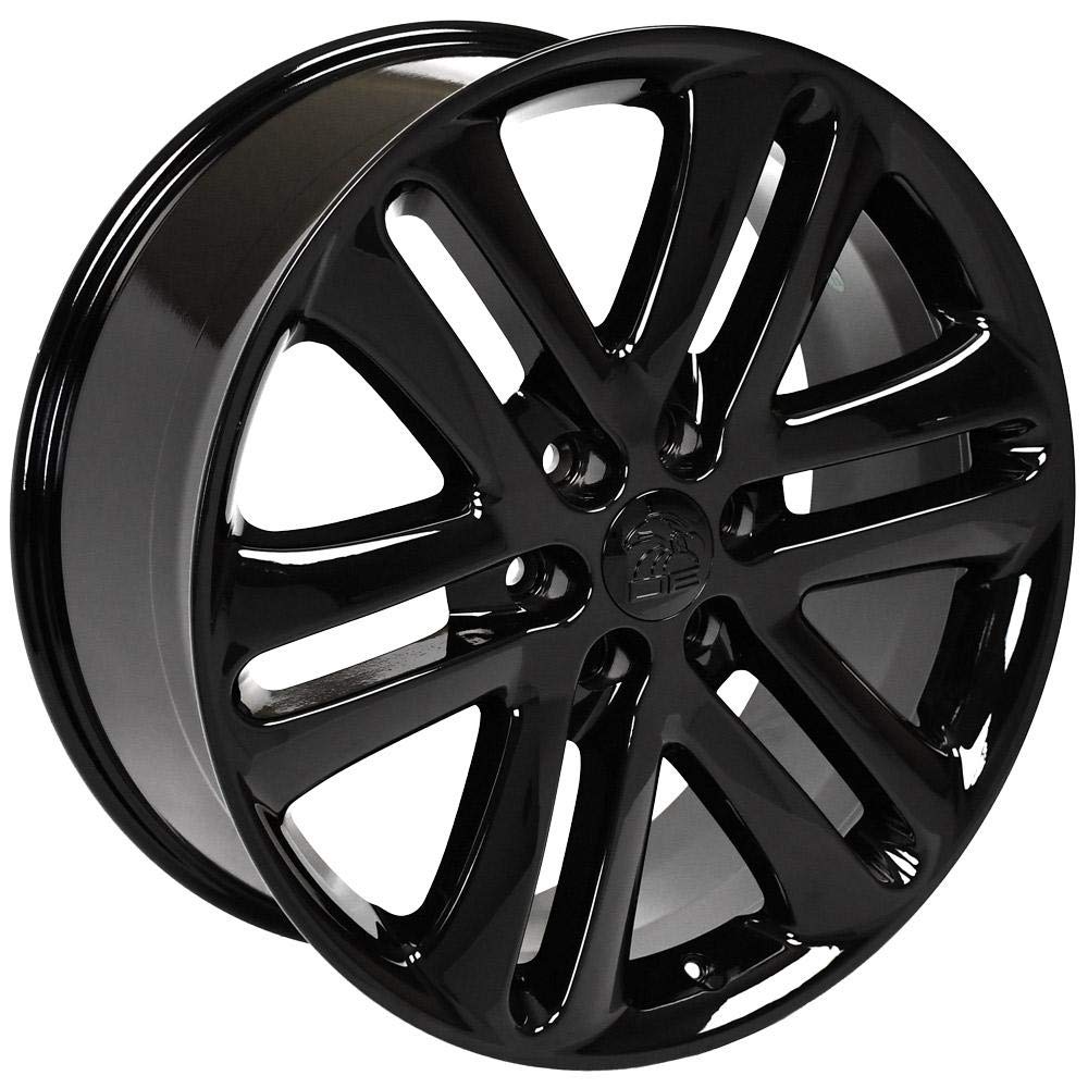 22 Inch OE Wheels FR76 Rim Fits F-150 Style 6x135 22x9 Gloss Black - Hollander 3918 (1)