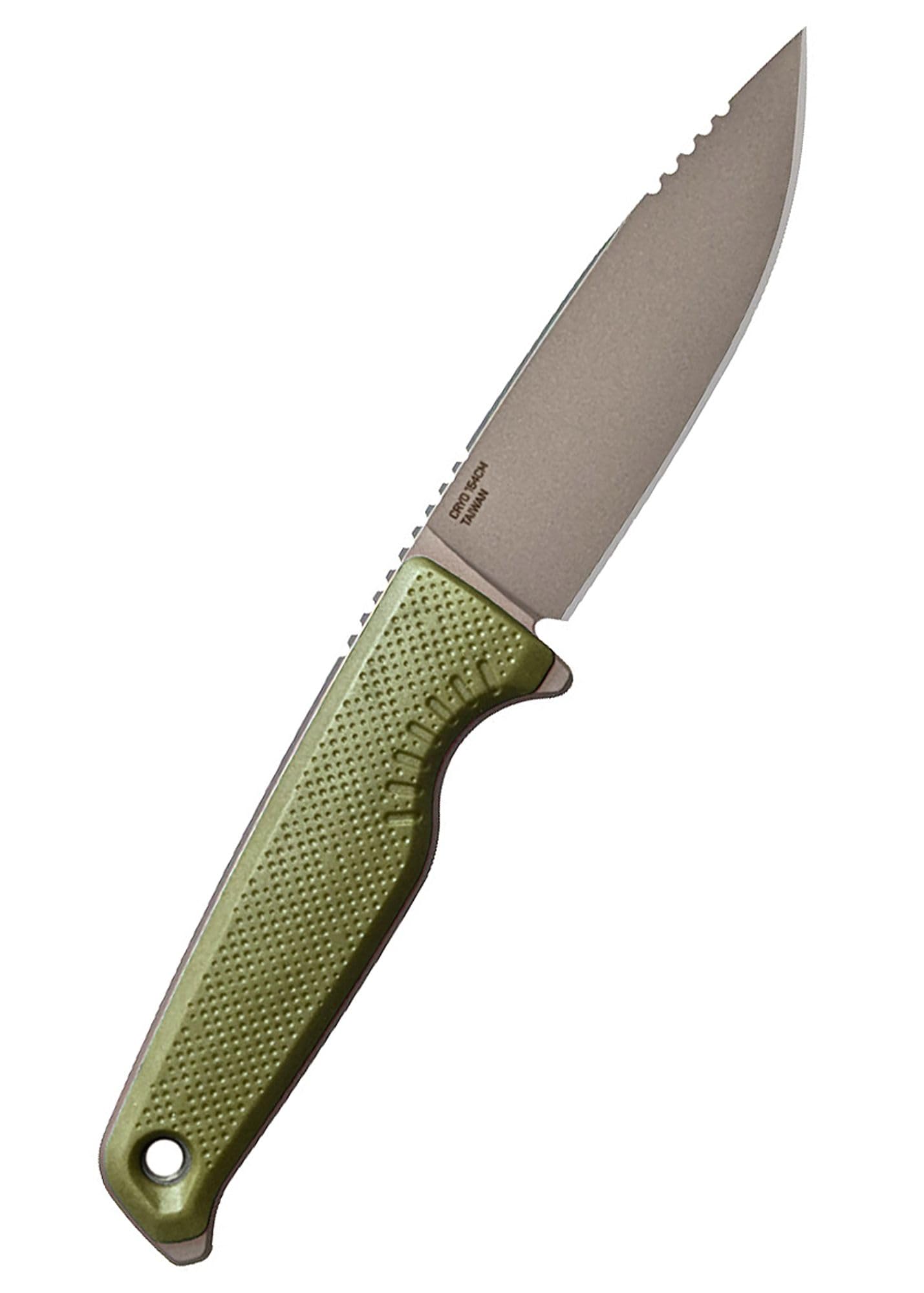 SOG FX Altair Lightweight Compact Multi-Functional Fixed Blade Knife | CRYO 154CM Steel | UMS Sheath | Removable GRN Handle, Field Green