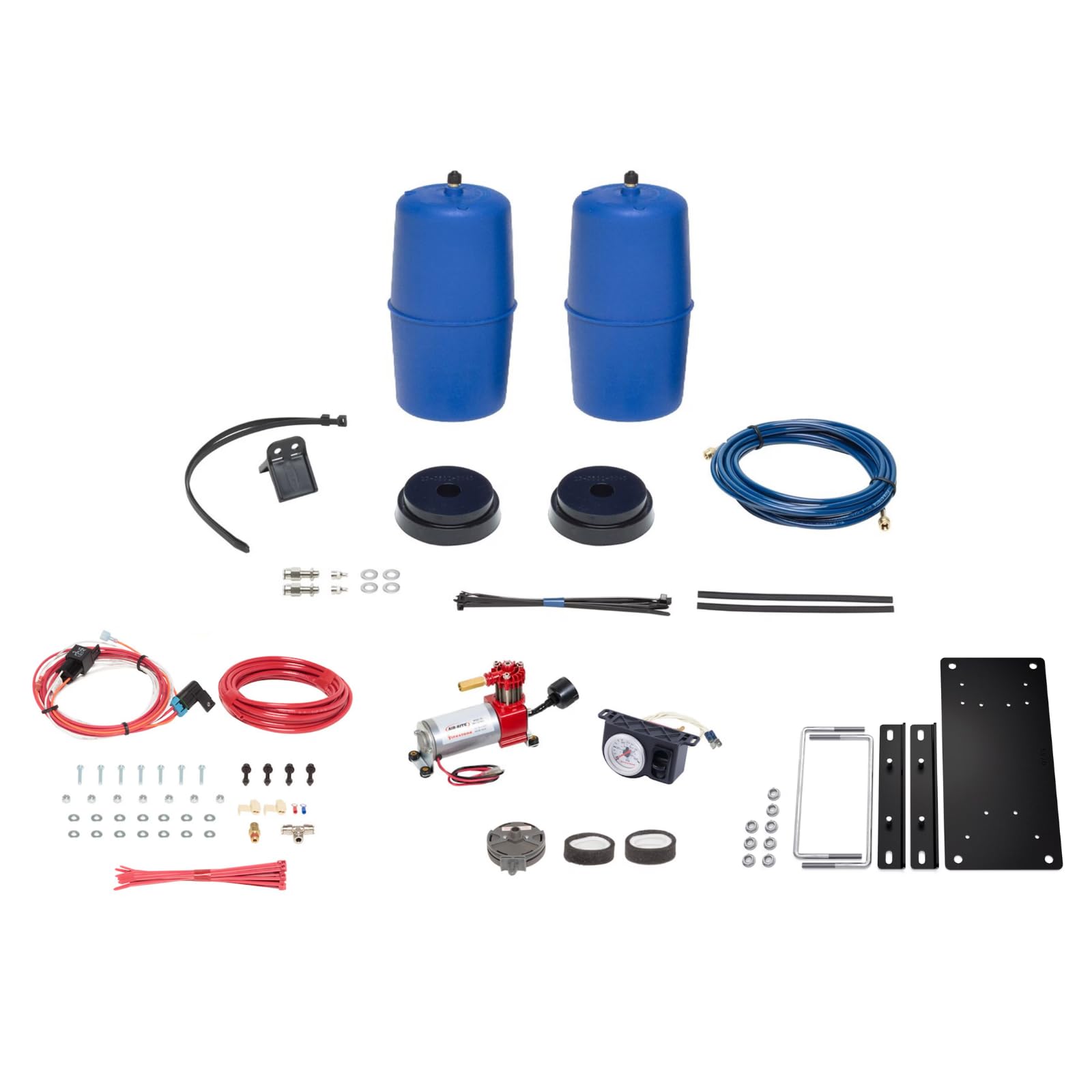 Firestone 2881 Airide All-In-One Analog Rear Air Spring Kit fits 2010-2018 Ram 1500 (Excluding Power Ram and Rebel models) | Up to 5,000 lbs Load Capacity | 5-100 PSI | Easy Installation