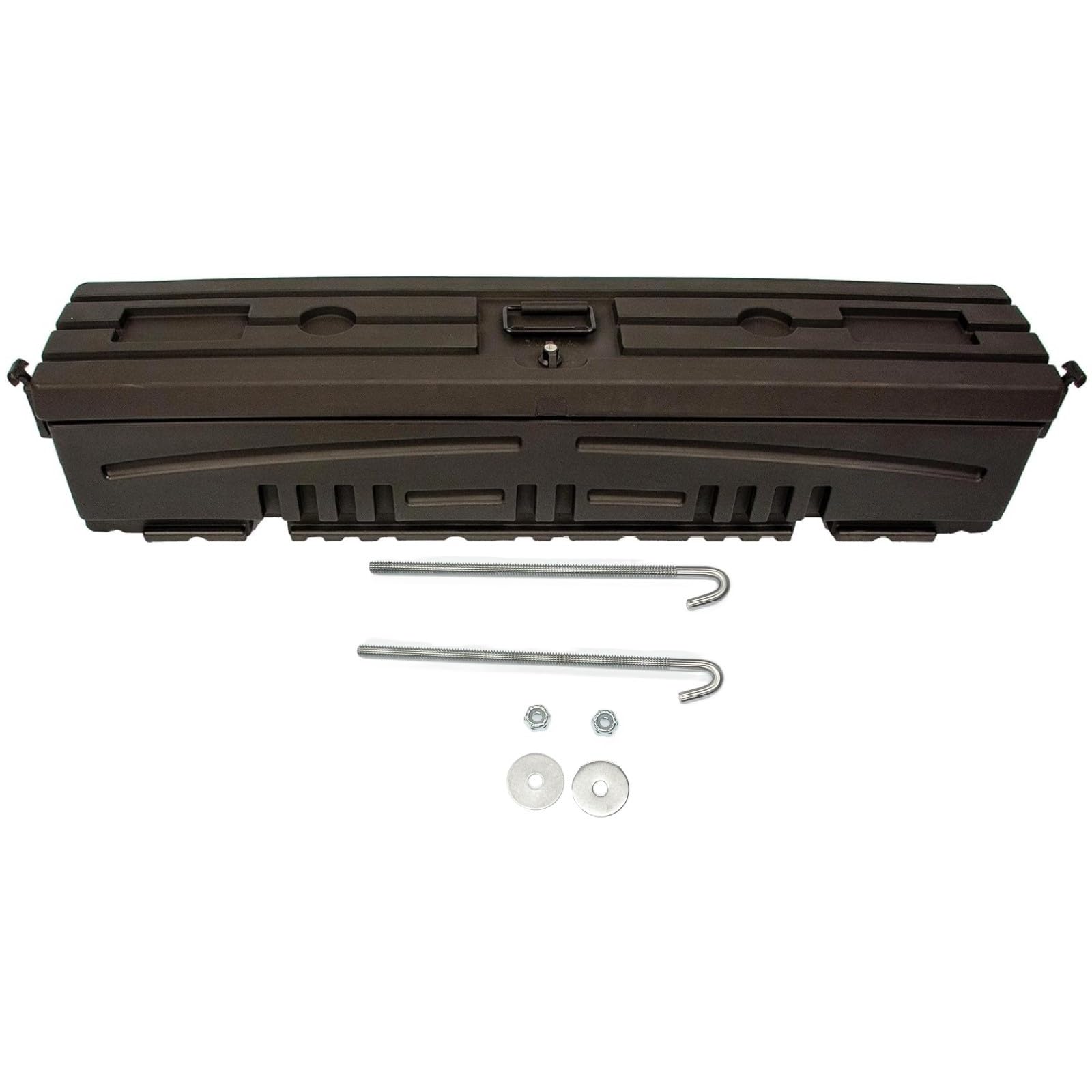 DUHA 70820 All-Terrain Side by Side Storage Box with Mounting Kit fits 2016 2024 Kubota RTV 520 - Heavy Duty, Weather Resistant & Lockable Latches 70824