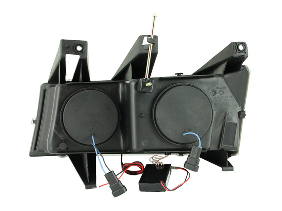 Chevrolet/GMC Anzo USA 111079 Projector/Black Clear Halo With Ccfl Headlight Assembly - (Sold in Pairs)