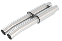 BORLA Performance Exhaust 60608 Resonator 2016-2023 Chevrolet Camaro SS 6.2L V8, Automatic/Manual Transmission Equipped With BORLA Systems. Does NOT Fit Competitors Or Original Equipment Systems.