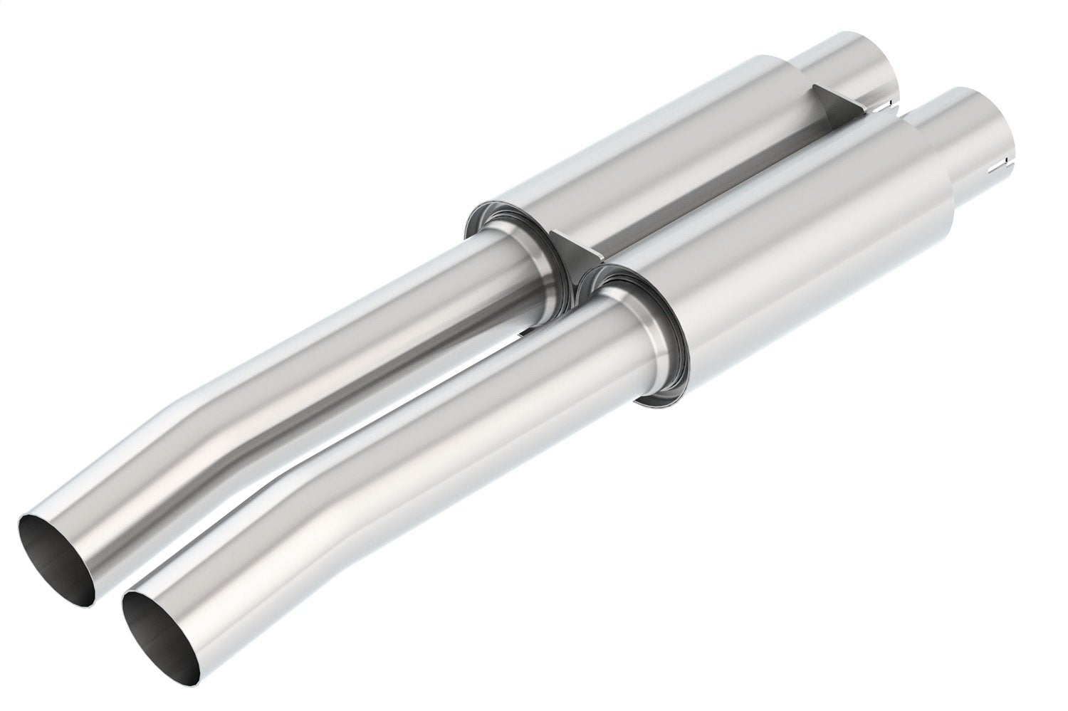 BORLA Performance Exhaust 60608 Resonator 2016-2023 Chevrolet Camaro SS 6.2L V8, Automatic/Manual Transmission Equipped With BORLA Systems. Does NOT Fit Competitors Or Original Equipment Systems.