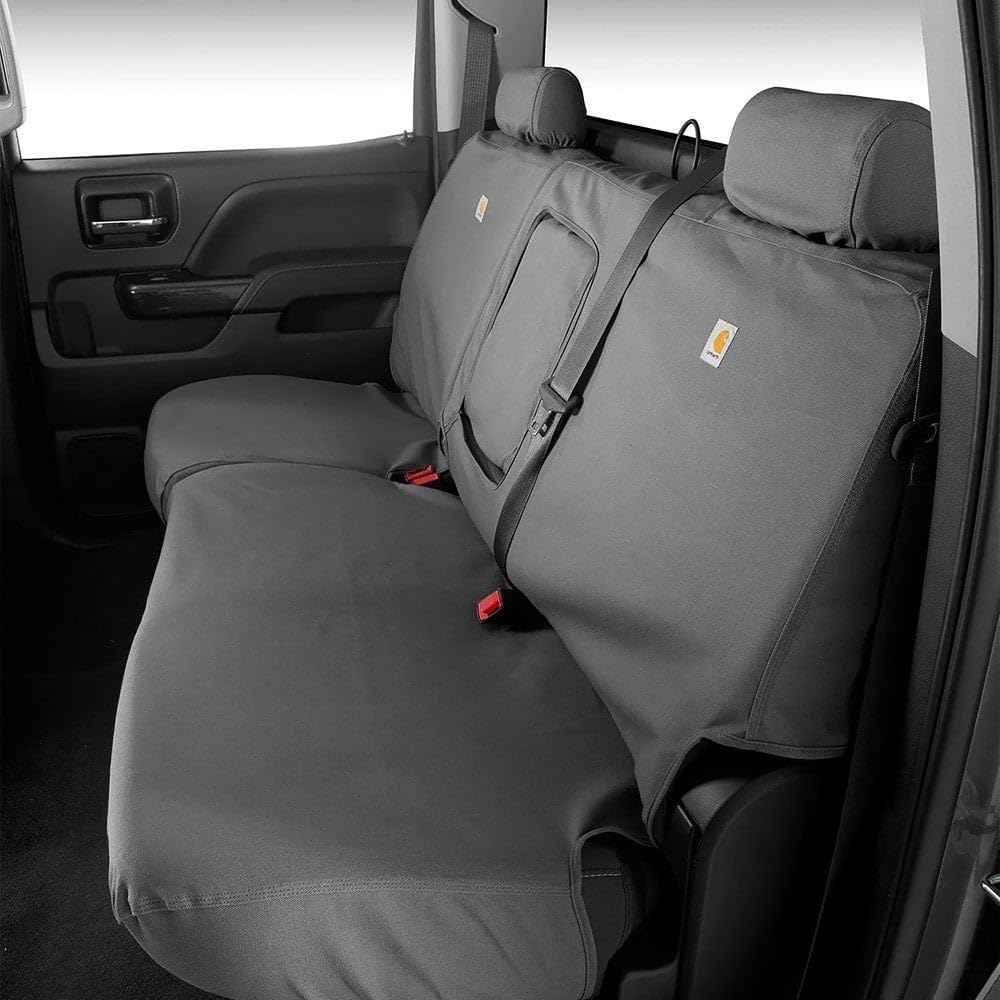Carhartt Custom SeatSaver Second Row Seat Covers - Gravel