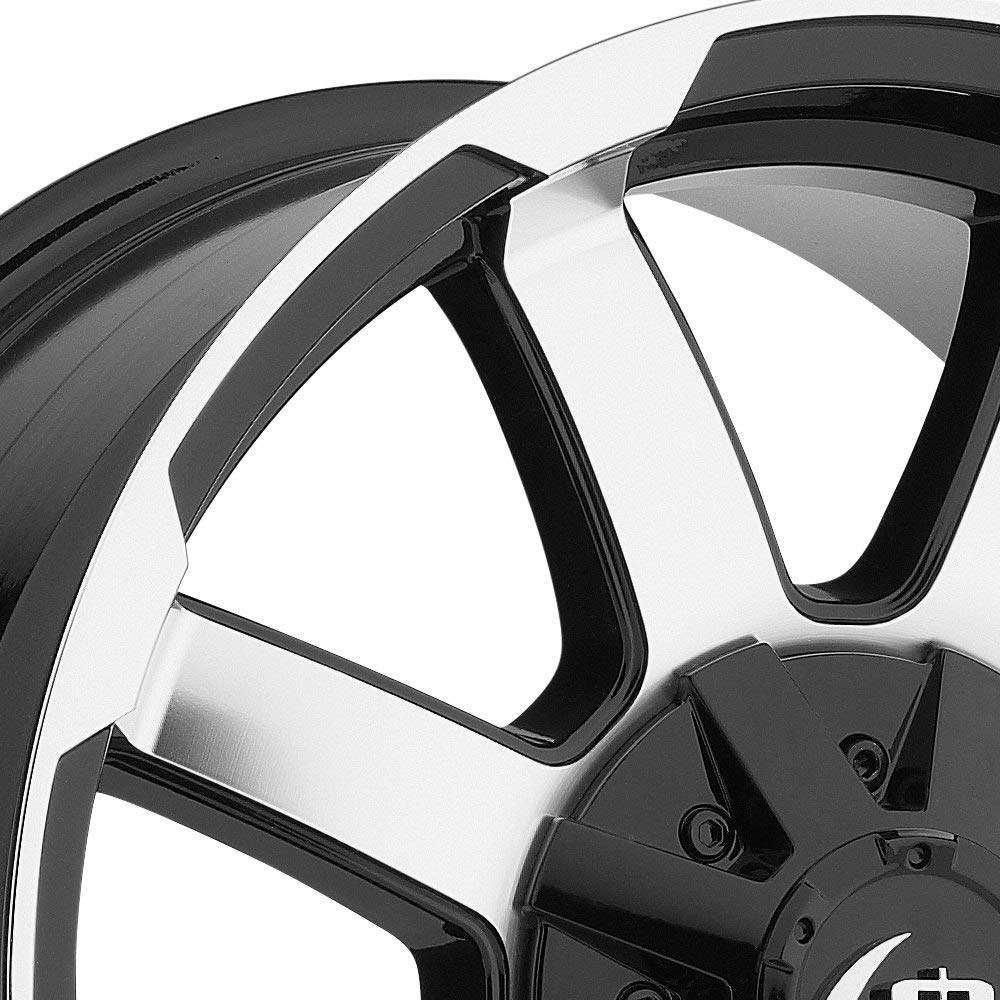 Valor Vision 413 Gloss Black Machined Face Wheel with Machined Finish (17x8.5"/8x170mm)