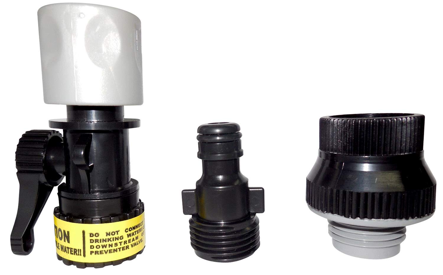 SewerSolution Hose Connection Assembly Valterra SS05 with Hose - 10', Black