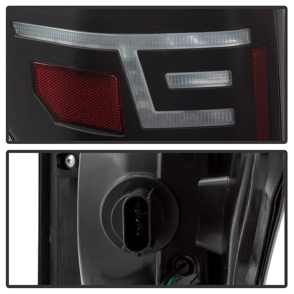 Tail Lights Xtune (ALT-JH-FF15015-LBLED-BK) (Akkon)