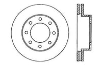 Sport StopTech Cross Drilled Brake Rotor; Front Left 128.66059L