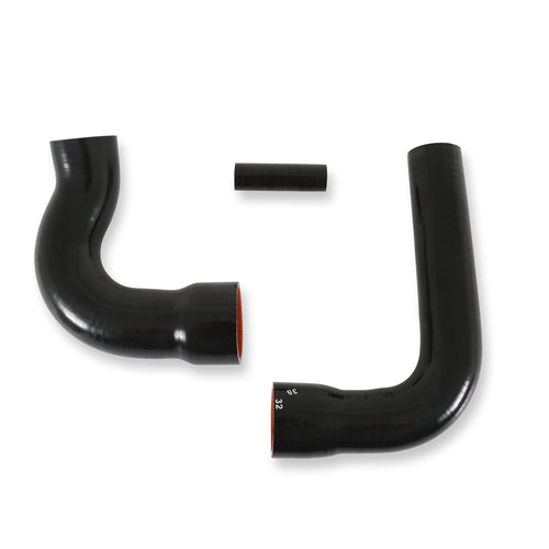 Radiator Hose Set Scott Drake C7ZE-8260-86-BK Black Silicone
