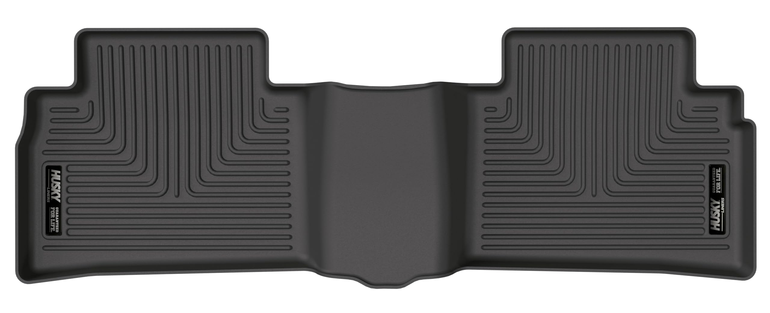 Weatherbeater Husky Liners Floor Mats | Fits 2022-2025 Hyundai Tucson (Excludes Hybrid Models) | 2nd Row, 1-pc Black - 12781