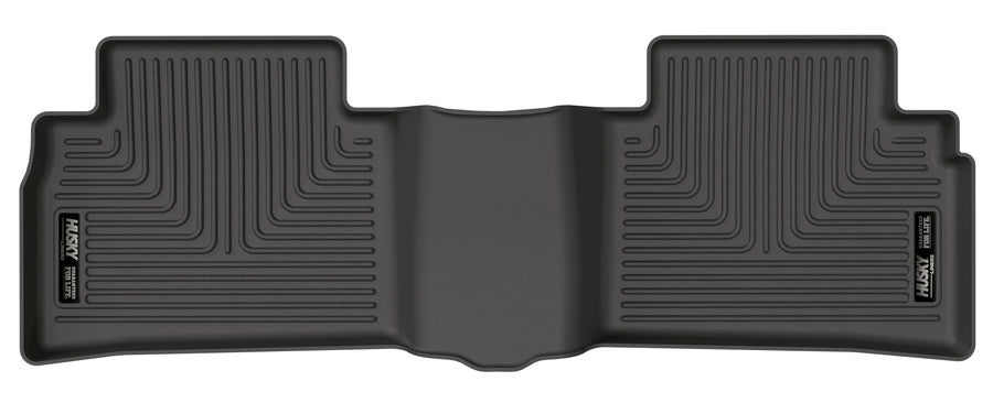 Weatherbeater Husky Liners Floor Mats | Fits 2022-2025 Hyundai Tucson (Excludes Hybrid Models) | 2nd Row, 1-pc Black - 12781