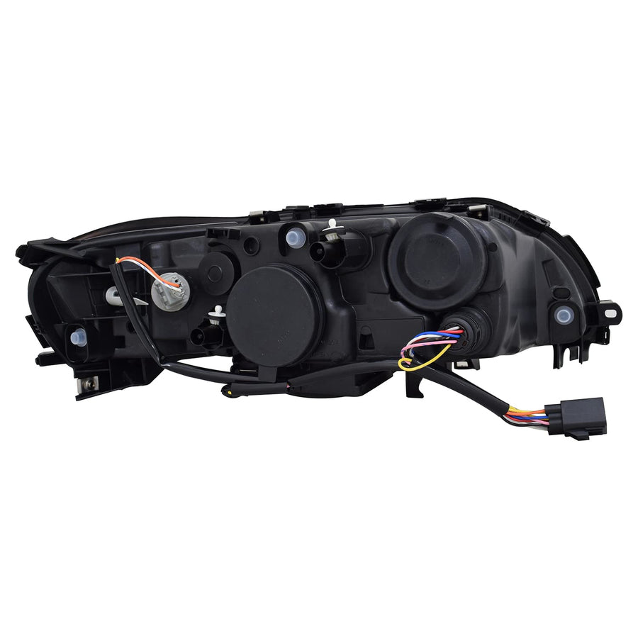 Left TYC Headlight Assembly Compatible with 2005-2007 Volvo V70