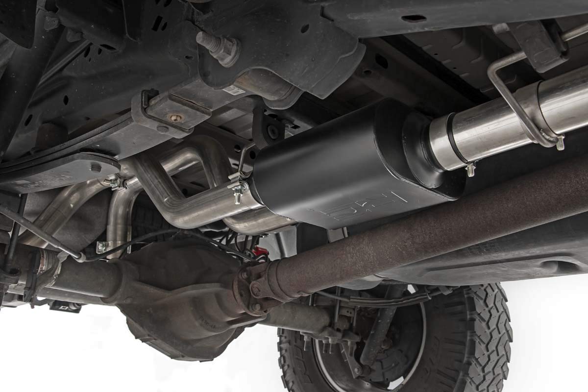 Dual Rough Country Cat-Back Exhaust for 2009-2014 F-150 2WD/4WD | V8-96010