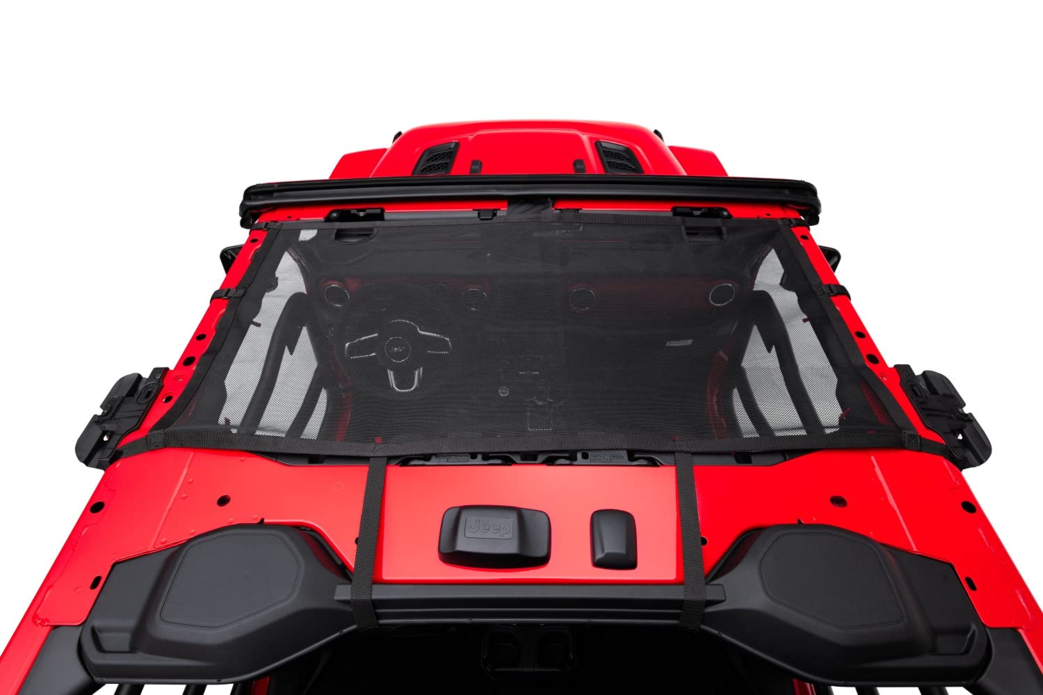 Eclipse Sun Shade Rugged Ridge 13579.73, Black, Hard Top; 18-Current Wrangler (4Dr) / 2121 Gladiator