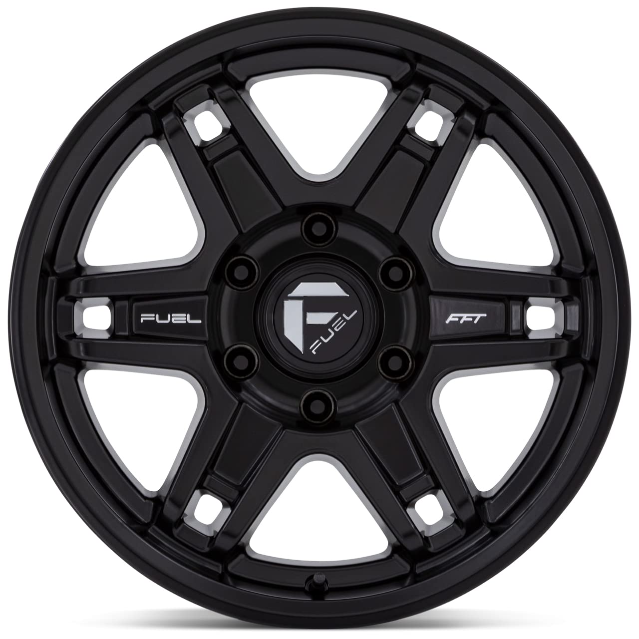 D836 SLAYER FUEL OFF-ROAD 17X8.5, 6X135, 4.79, 1mm MATTE BLACK - D83617858947