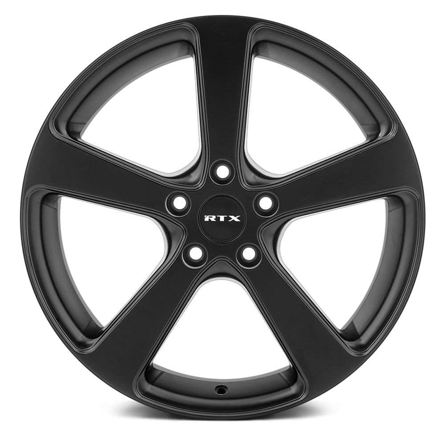 MULTI RTX Custom Wheel - 17x7, 32 Offset, 5x110 Bolt Pattern, 65.1mm Hub - Satin Black Rim