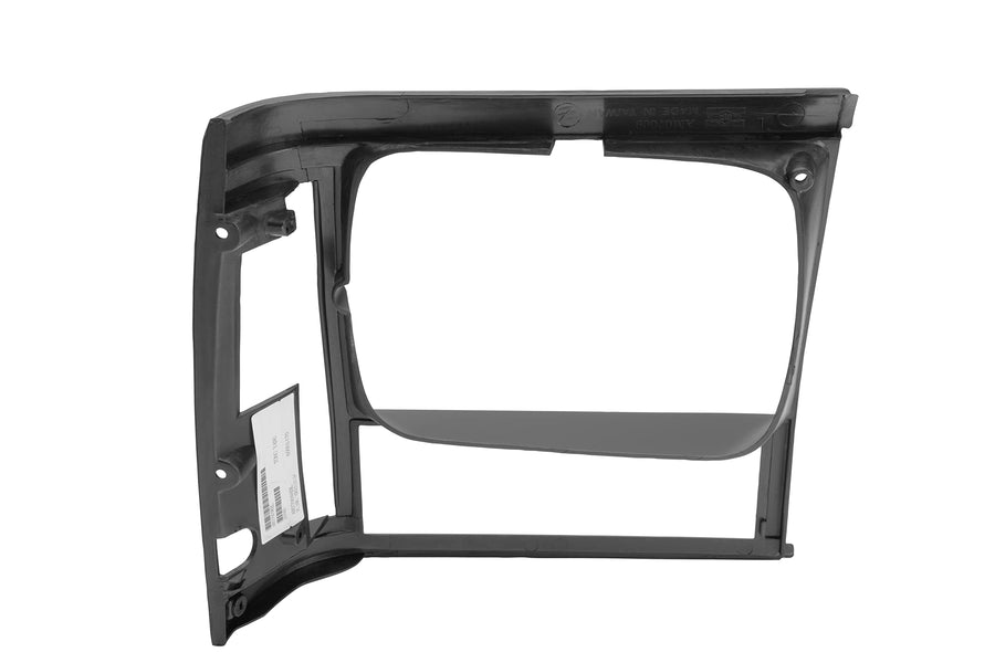 12419.15 | Omix | Left Headlight Bezel, Black | OE Reference: 55054931 | Fits 1991-1996 Jeep Cherokee XJ