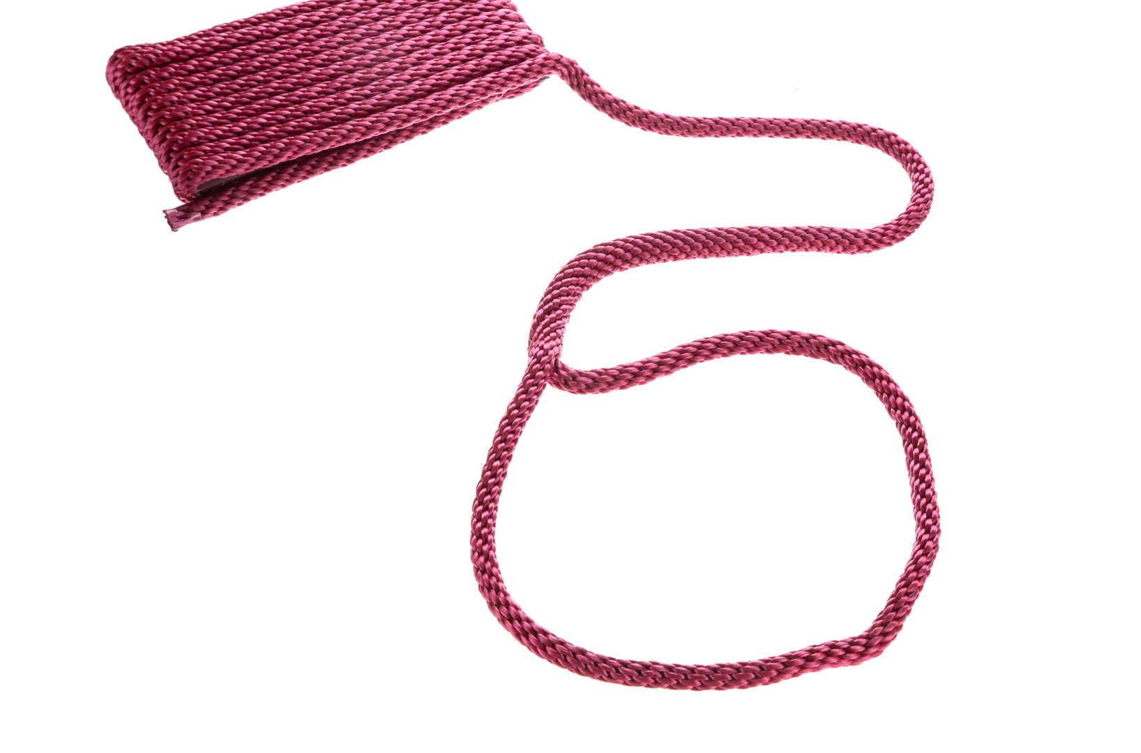 Attwood Solid Braided Multifilament Polypropylene (MFP) Dock Line, 3/8-Inch, 15 Feet Long, Bare Ends, Red 11749-7