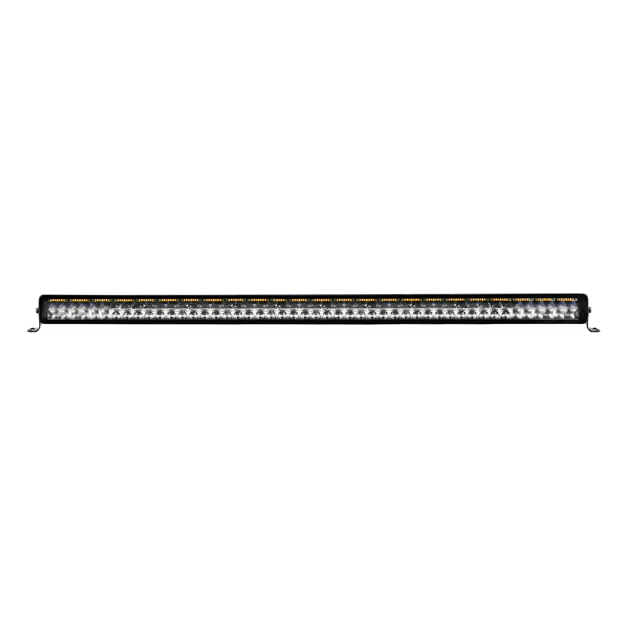 Xplor Lighting: Go Rhino Blackout Combo Series 50" Double Row LED Light Bar | Side & Track Mount, Aluminum, Black | 754805012CDS