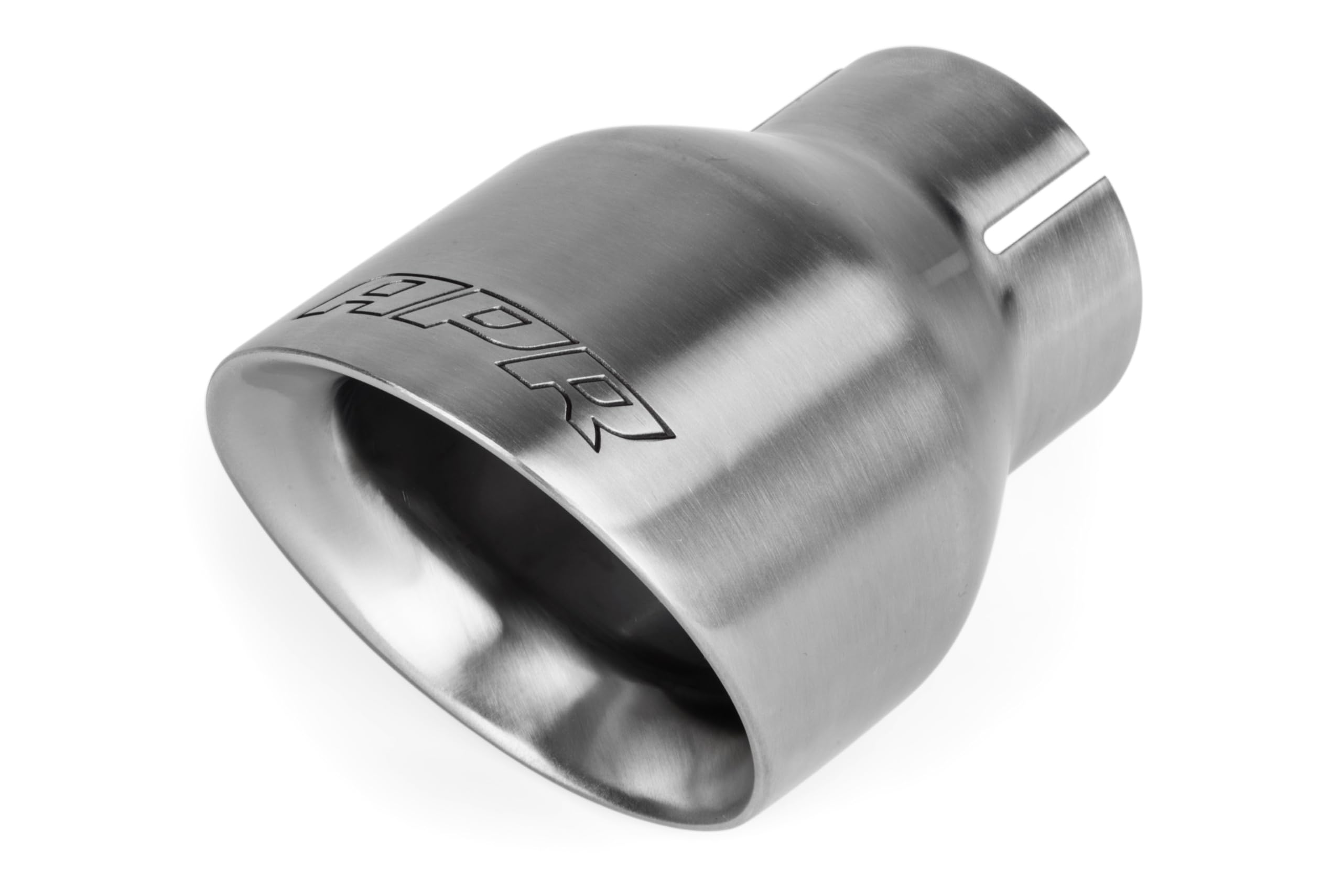 Double-Walled APR TPK0002 4 in. Slash-Cut Tips Brushed - Set of 2