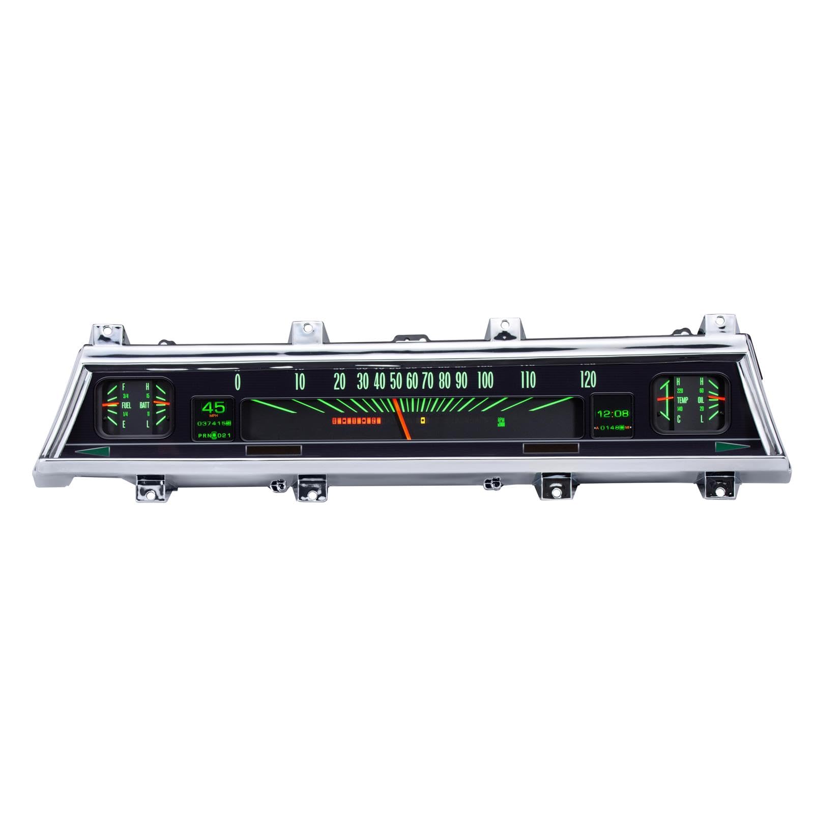 Dakota Digital Retrotech Gauge Instrument System RTX-66C-CVL-X Compatible with 1966-67 Chevy Chevelle/El Camino