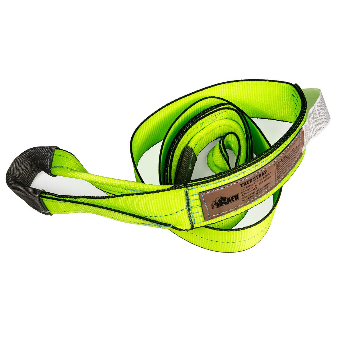 Mid-Size AEV Trail Recovery Kit Includes Snatch Block + Recovery Strap + Tree Saver + Winch Extension Strap + Gloves + Tire Deflator + Anchor Shackles + Recovery Bag