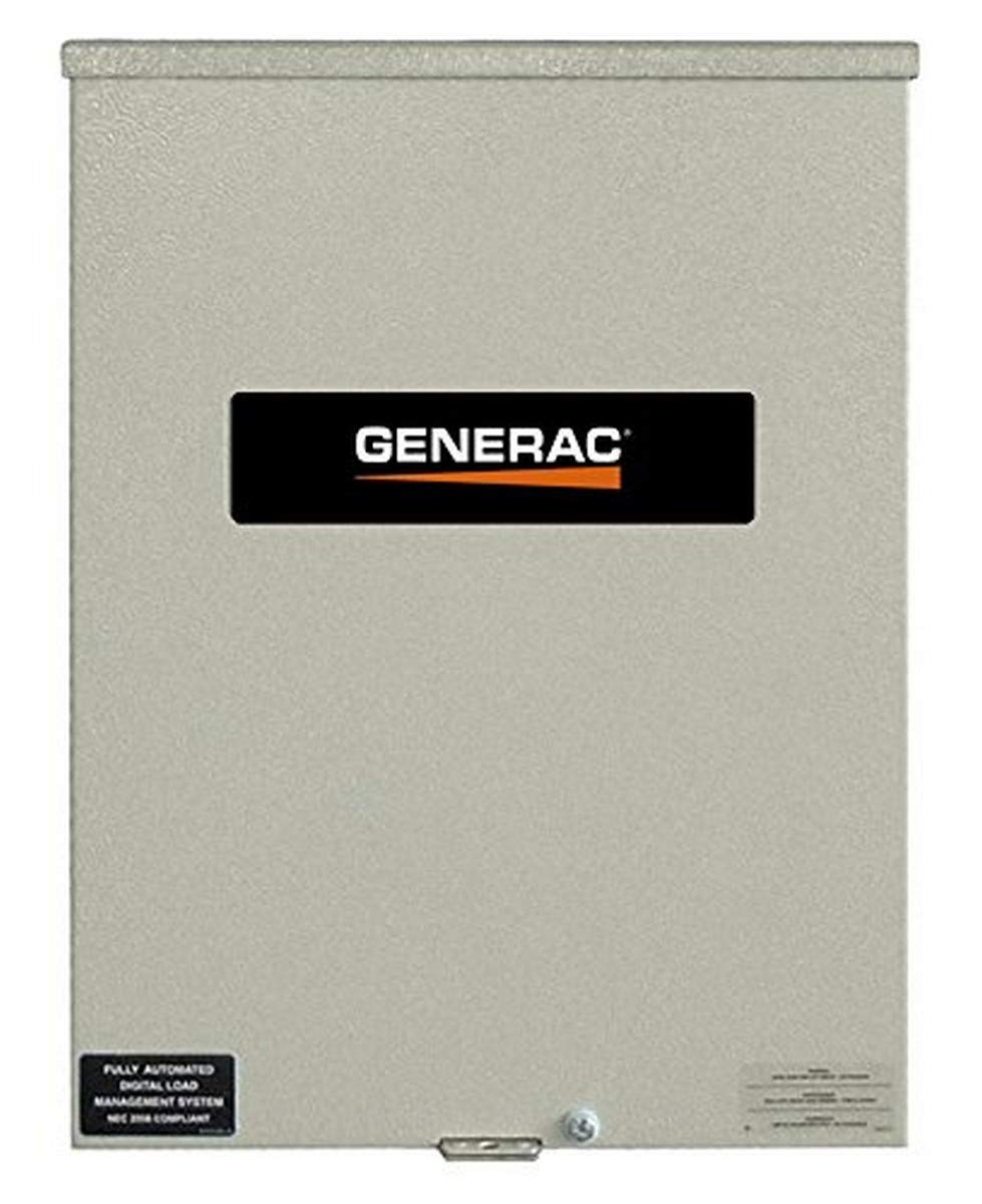 200-Amp Generac RXSC200A3 Smart Transfer Switch for Standby Generators - Steel NEMA/UL Type 3R Enclosure - Efficient Power Management for Your Home