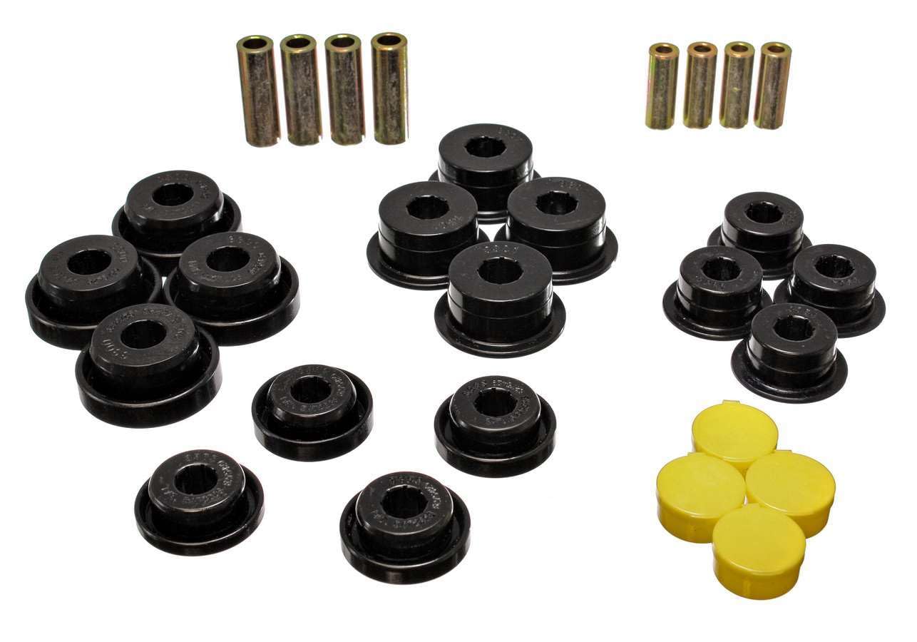 2.3106G Energy Suspension Front Control Arm Bushing Set for Jeep TJ , black