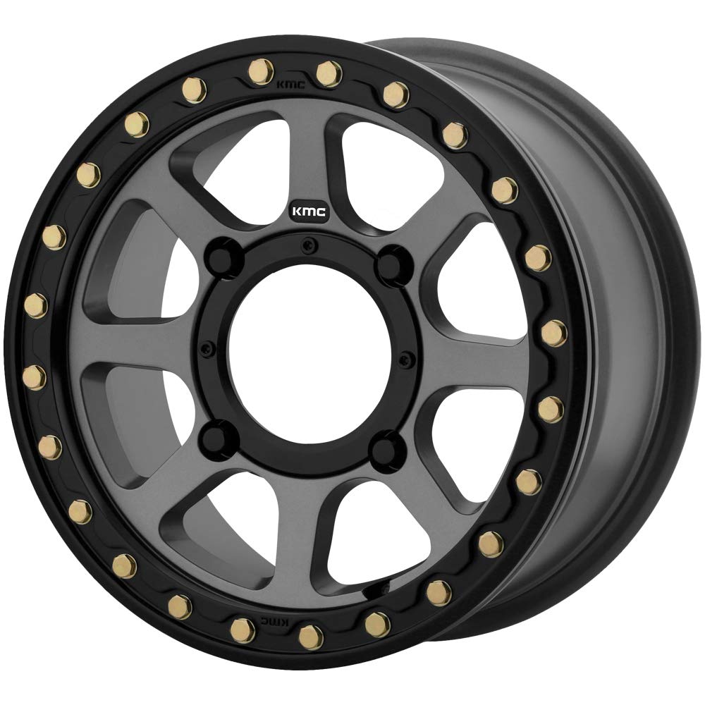 KMC KS234 Powersports 14X7 4X137 S-GRY 38MM - KS23447048438