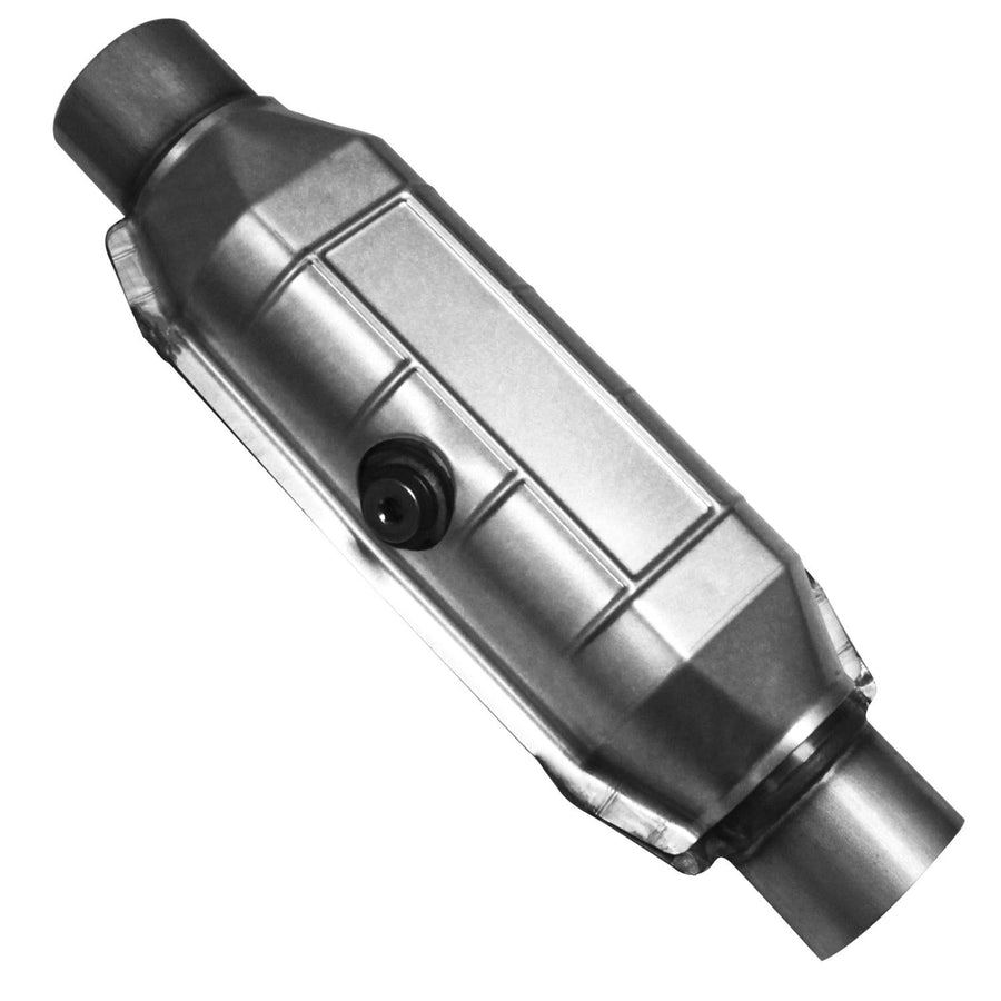 Converter AP Exhaust Products Universal OBDII California Std Round O2-Mid