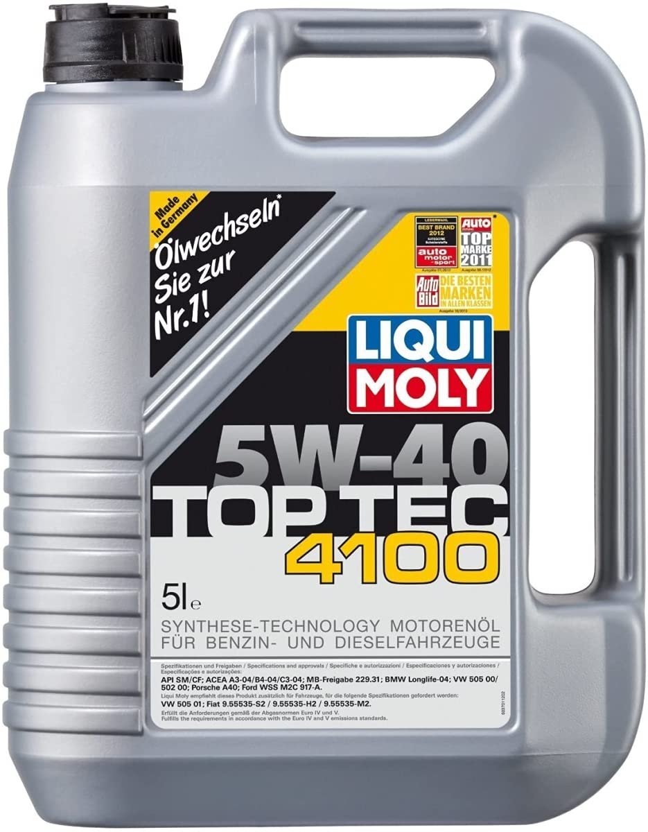 TOP TECH LIQUI-MOLY 4100 5W-40 5 LITER