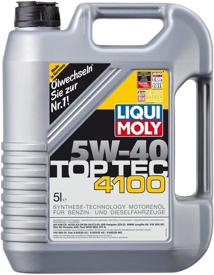 TOP TECH LIQUI-MOLY 4100 5W-40 5 LITER