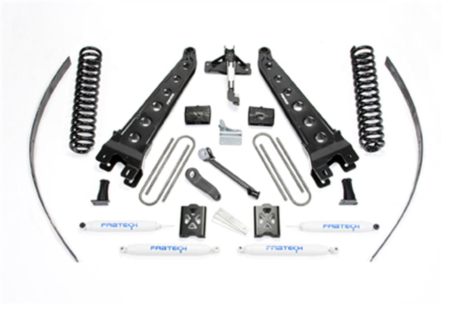 Fabtech K20151 Lift System Radius Arm w/Performance Shocks 8 in. Lift w/Factory Overload Radius Arm Lift System