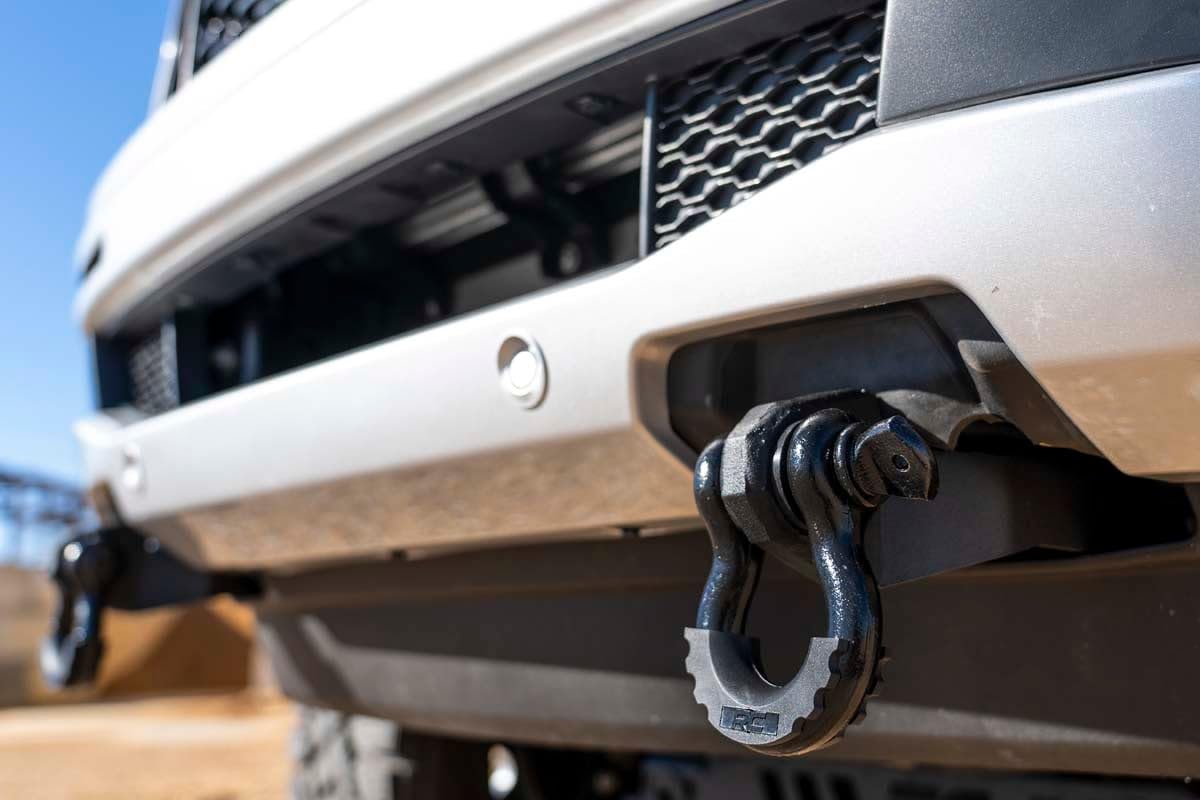 Tow Hook to Shackle Mount Kit Rough Country for 2019-2021 Ford Ranger - RS152