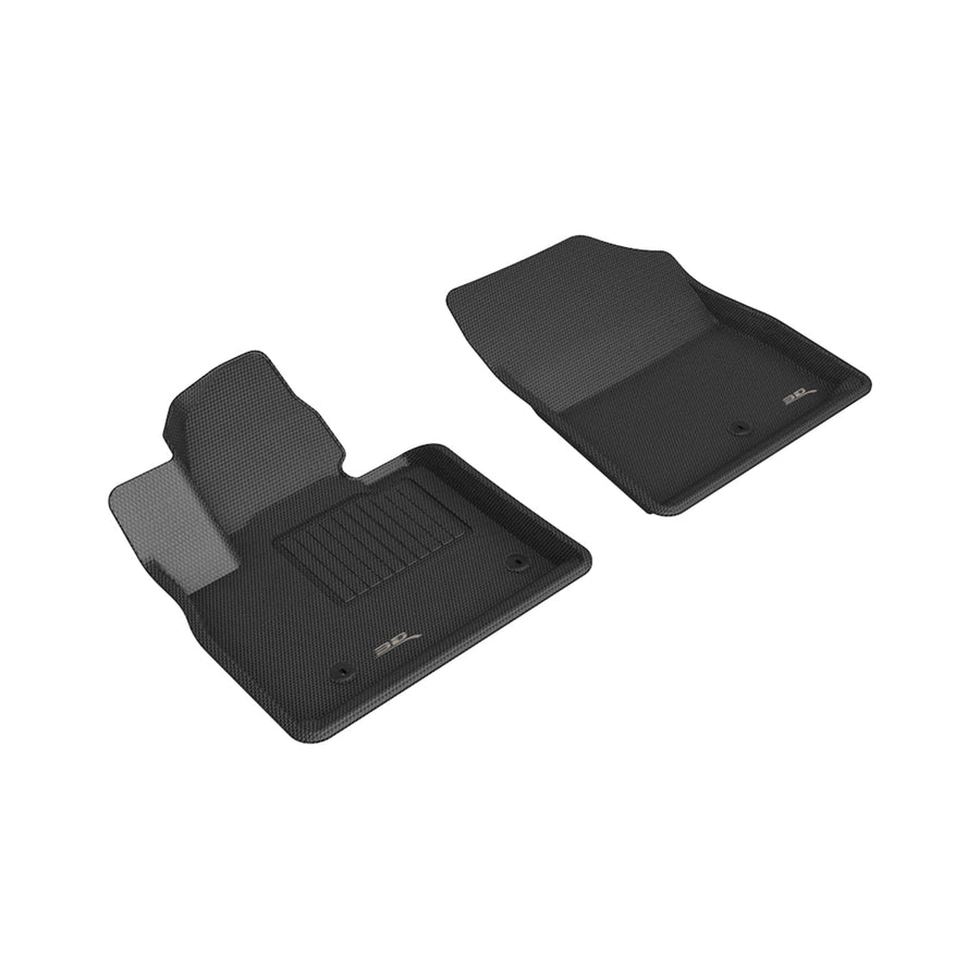 Kagu 3D MAXpider Custom Fit Floor Mat (Black) Compatible with Hyundai Santa Fe Phev/Hybrid Only 2021-2023 - Front Row