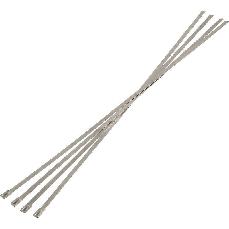 Heatshield Products Thermal Tie 350014 3/16" Wide x 14" Long Stainless Steel Locking Tie