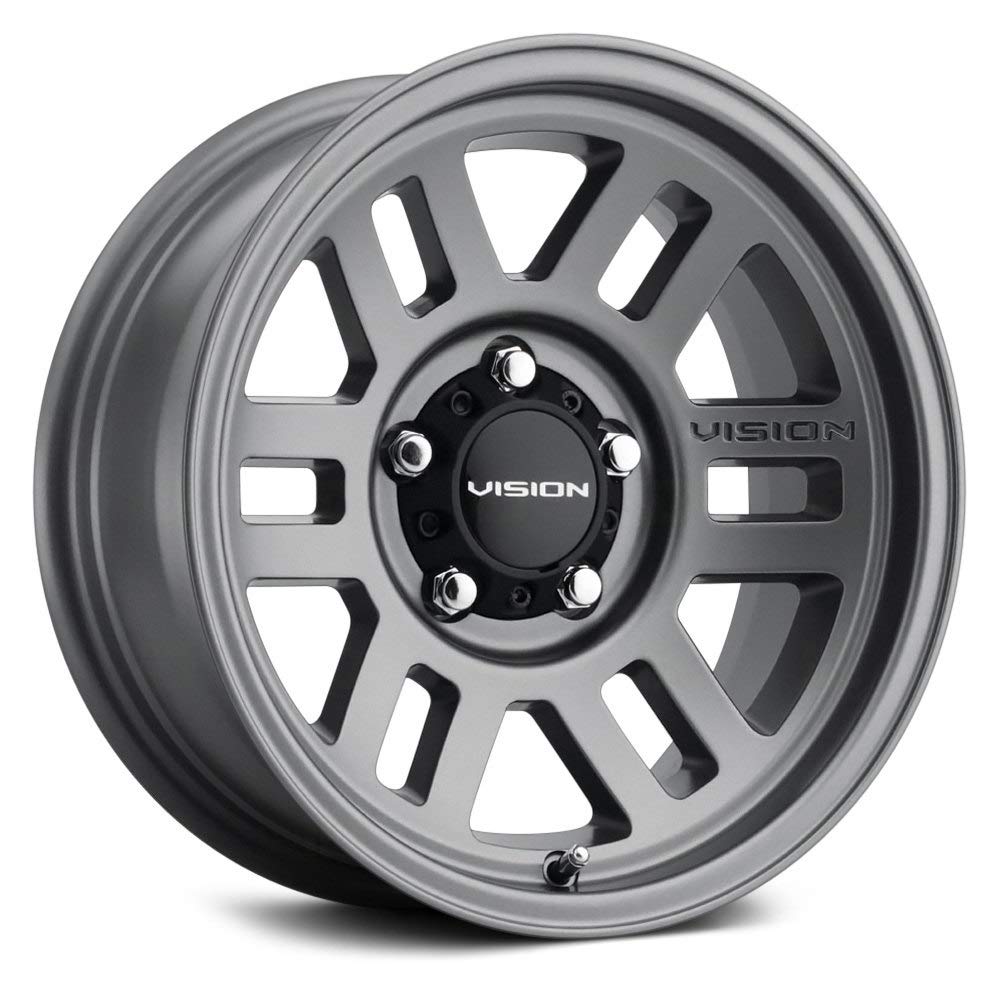 355 Manx 2 Overland Vision 16x8 8x6.5" +0mm Gunmetal Wheel Rim 16" Inch
