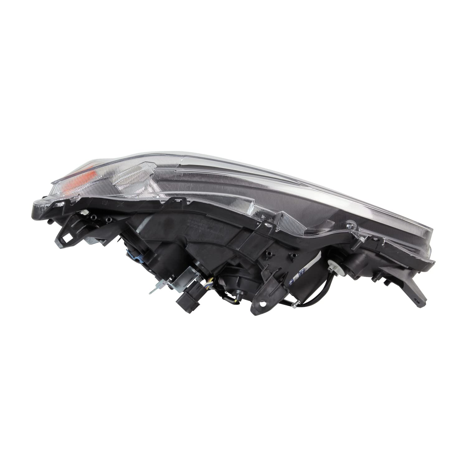 Left TYC Headlight Assembly Compatible with 2009-2015 Mitsubishi Lancer